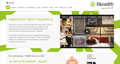 Desktop Screenshot of fibrolith.de